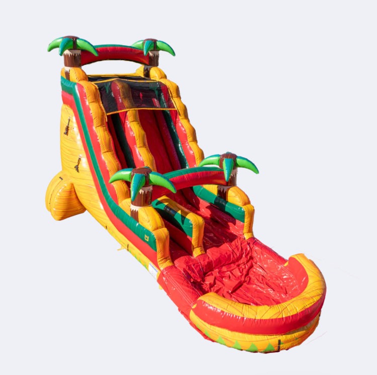 18 ft Orange Surge Slide (Wet or Dry)