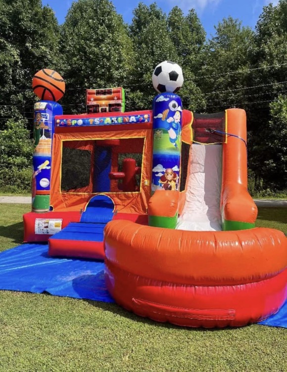 6-in-1 Sports Combo Inflatable (Wet or Dry)