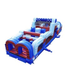 unnamed 2 1769798364 Red, White & Blue Obstacle Course + Slide Combo