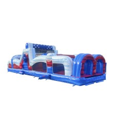 unnamed 3 1769798364 Red, White & Blue Obstacle Course + Slide Combo